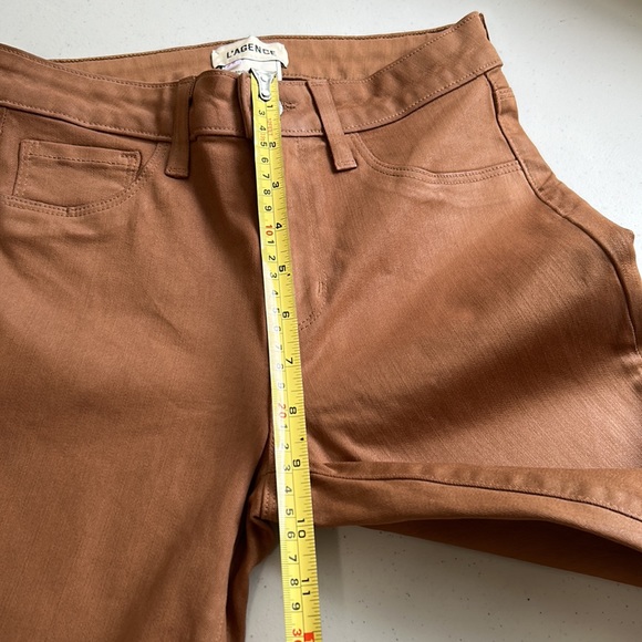 L’Agence Margot Jeans Women’s Size 25 Brown High Rise Skinny Ankle and Crop - Picture 7 of 9